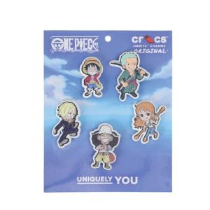 クロックス（crocs）（メンズ、レディース、キッズ）ジビッツチャーム ONE PIECE 5個セット 10018776