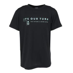 コンバース（CONVERSE）（キッズ）バスケットボールウェア ジュニア プリントTシャツ CBA461366-1900