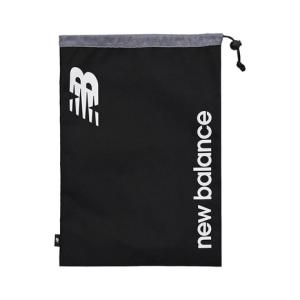 ニューバランス（new balance）（メンズ、レディース）シュードローストリングバッグ 黒 4L AC9639OBK ドローストリングバッグ シューズ入れ