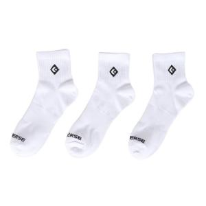 コンバース（CONVERSE）（メンズ）ダイアモンド ロゴ EB ショートソックス 3足組 41800040