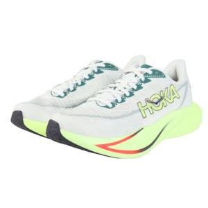 ホカ（HOKA）（メンズ）ランニングシューズ ジョギングシューズ マッハ 7 ワイド ホワイト 1171905-FYZ スポーツ シューズ