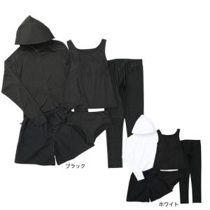 シュリーヌ（Shreanu）（レディース）水着 5点セット セパレーツ水着上下&ラッシュガード&ショートパンツ&レギンス 418110