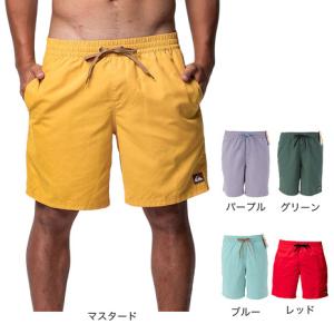 クイックシルバー（Quiksilver）（メンズ）EVERYDAY SOLID VOLLEY 19 ジャムボードショーツ インナーショーツ付き 26SPEQYJV04137