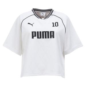 プーマ（PUMA）（レディース）スポーツ リラックスド ジャージ 694095 02 WHT