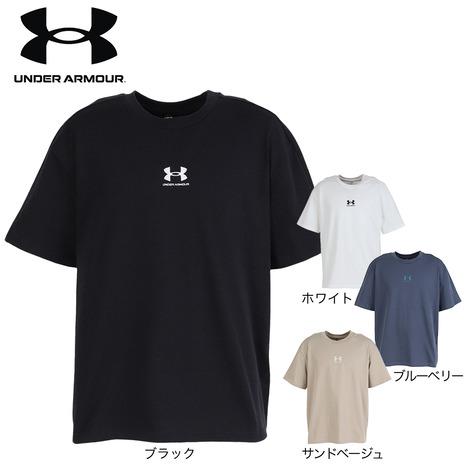 アンダーアーマー（UNDER ARMOUR）（メンズ）ヘビーウェイト ワーディング 半袖Tシャツ 6...