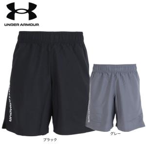 アンダーアーマー（UNDER ARMOUR）（メンズ）テック ウーブン ワードマーク ショーツ 1383356