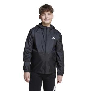 アディダス（adidas）（キッズ）ジュニア スモールロゴレインジャケット JVH12-JL9046