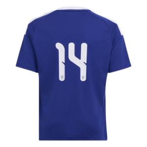 アディダス（adidas）（キッズ）JFA キッズレギュラーフィット ファン半袖Tシャツ ナンバー 14 WK411-KV2596