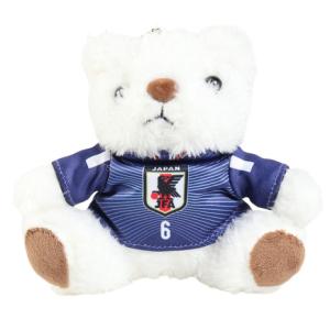 日本サッカー協会（JFA）（メンズ、レディース、キッズ）ユニフォームベアキーホルダー サムライブルー STADIUM LINE 遠藤航 JO-537-6