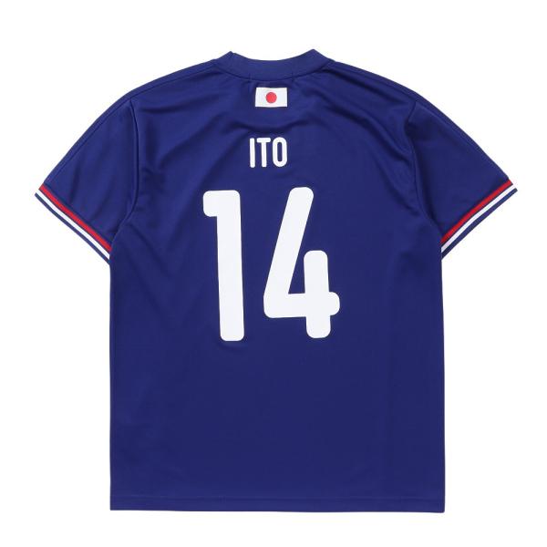 日本サッカー協会（JFA）（メンズ）プレーヤーズ Tシャツ 伊東純也 SS(XS)サイズ JO-64...
