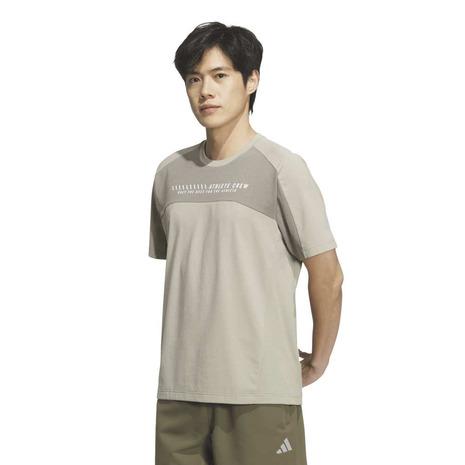 アディダス（adidas）（メンズ）アダプテーション レギュラーフィット カラット 半袖Tシャツ G...