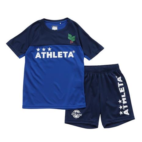 アスレタ（ATHLETA）（キッズ）サッカー フットサルウェア ジュニア プラクティス 上下セット ...