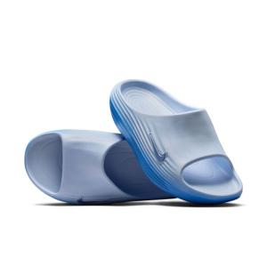 ナイキ（NIKE）（レディース）シャワーサンダル ReactX リジュビネイト ブルー HV4484-405 リカバリーサンダル