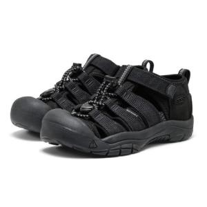 爆買 キーン（KEEN）（キッズ）ジュニア ストラップサンダル ビッグキッズ ニューポート ブラック H2 1032145