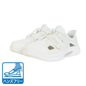 コンバース（CONVERSE）（レディース） スニーカーサンダル ケイブスター スリットスライド ホワイト 33600242
