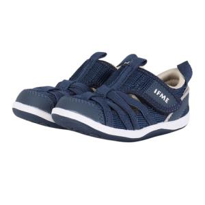 イフミー（IFME）（キッズ）ジュニアスニーカー スポーツシューズ 両ベルト サマーシューズ ネイビー 20-6302 NAVY カジュアル スポーツ シューズ