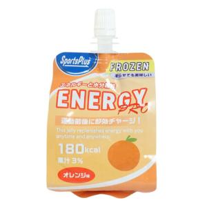 スポーツプラス（SPORTS PLUS）（メンズ、レディース、キッズ）ゼリードリンク エネルギープロ オレンジ味 180g 180kcal TKZ52TB004