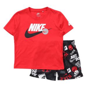 ナイキ（NIKE）（キッズ）ジュニア セットアップ ITZ AOP SHORT 上下セット 86N945-023