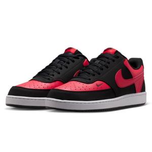 ナイキ（NIKE）（メンズ）スニーカー スポーツシューズ コート ビジョン LOW レッド ブラック IM0459-002 カジュアル スポーツ シューズ