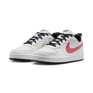 ナイキ（NIKE）（キッズ）ジュニアスニーカー スポーツシューズ コート ボロー ロー ウィン GS ホワイト IR1530-100 スポーツ カジュアル シューズ