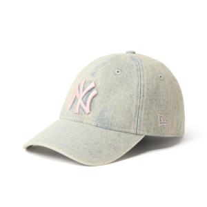 ニューエラ（NEW ERA）（メンズ、レディース）キャップ 9TWENTY Over Dye Denim ニューヨーク・ヤンキース 15137235