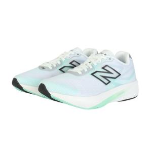 ニューバランス（new balance）（レディース）ランニングシューズ トレーニングシューズ 部活 FuelCell Flite-R ホワイア グリーン WFLTR4PU B