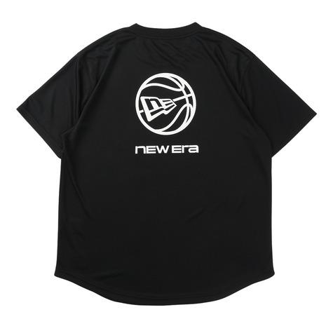 ニューエラ（NEW ERA）（メンズ、レディース）バスケットボールウェア 半袖 テック Tシャツ R...