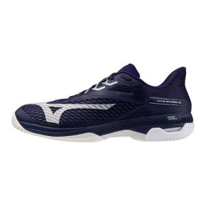ミズノ（MIZUNO）（メンズ、レディース）オールコート用 テニスシューズ ウエーブエクシード6 スーパーワイド AC 61GA251614
