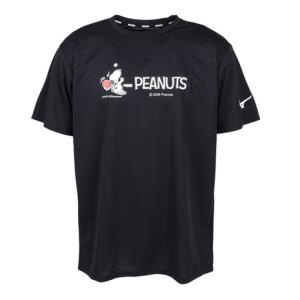 ミズノ（MIZUNO）（メンズ、レディース）卓球ウエア シャツ PEANUTS ゲームシャツ 82JADP0109