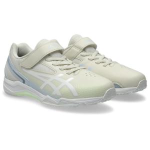 アシックス（ASICS）（キッズ）ジュニアスポーツシューズ ベルクロ ベルト付き スニーカー レーザービーム SL MG ベージュ 1154A232.200 トレーニング