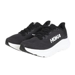 ホカ（HOKA）（レディース）ランニングシューズ ジョギングシューズ クリフトン 11 ワイド ブラック ホワイト 1177539-BWHT スポーツ シューズ トレーニング