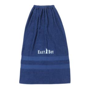 イーストボーイ（EASTBOY）（メンズ、レディース、キッズ）スイムタオル 水泳 タオル EB 青 100cm 4363242BLU ラップタオル 巻きタオル