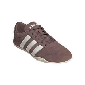 アディダス（adidas）（レディース）スニーカー スポーツシューズ グランドコート ロー ブラウン ホワイト OOV59-JQ7226 スポーツ カジュアル シューズ