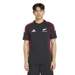アディダス（adidas）（メンズ）ラグビーウェア オールブラックス コットン Tシャツ TL644-KH2355
