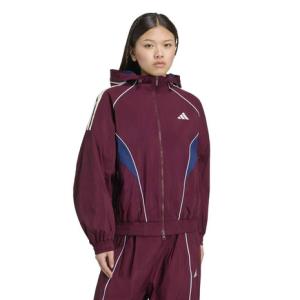 アディダス（adidas）（レディース）スタジアム リンクド ウーブン ルーズフィット ウインドブレーカー ジャケット DG932-KV0591