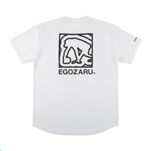 エゴザル（EGOZARU）（メンズ、レディース）バスケットボールウェア ポップアイコン バックプリント Tシャツ EZFW26UST005C002