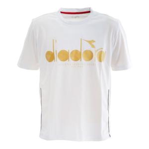 ディアドラ（diadora） ロゴ半袖Tシャツ DTP9521-90 【 メンズ 半袖シャツ テニス バドミントン ウェア 】 （メンズ）