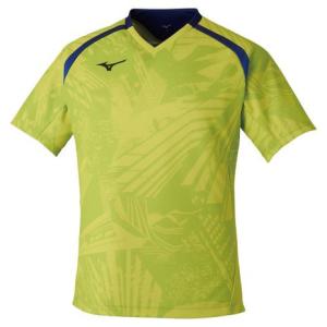 ミズノ 卓球ウエア ゲームシャツ 黄 イエロー 82JA000137