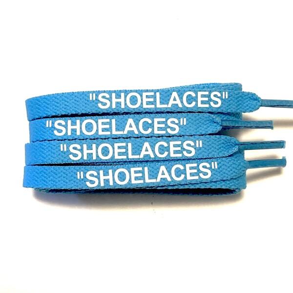 (KICKSROCK) CLASSIC FLAT SHOELACES (140cm, パウダーブルー...