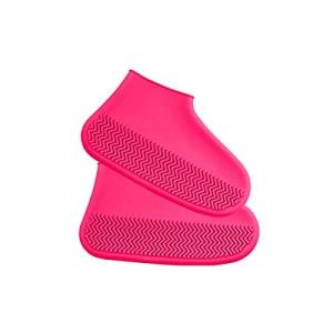 TOMOO 男女兼用 携帯用シリコーン靴カバー レインブーツカバー 折り畳み靴 レインプルーフシューズカバー 高