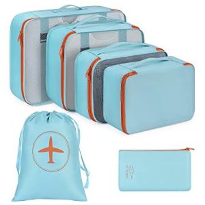 LEEFE トラベルポーチ 6点セット アレンジケース パッキング スーツケース オーガナイザー 収納 衣類仕分け 出