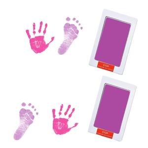 赤ちゃん 手形 足形キット 手形 足形キット0〜6月赤ちゃん対応 手型 足型 スタンプ ギフト汚れな｜supiyura