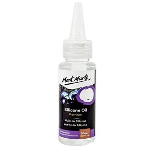 Mont Marte シリコン油 60ml アクリルポーリング絵具 Pouring Acrylic Silicone Oil Cell Effect 細胞効果ミディ｜supiyura