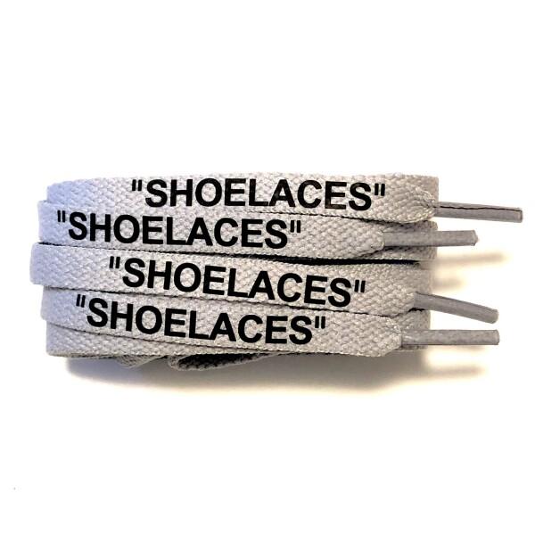 (KICKSROCK) CLASSIC FLAT SHOELACES (160cm, グレー)