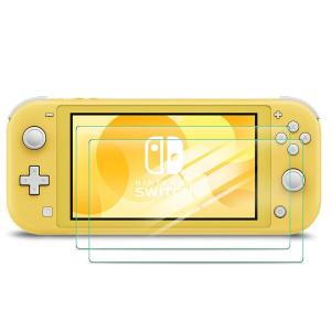 yufulai Nintendo Switch Lite強化ガラス 保護 フィルム ブルーライト カット 日本硝子 硬度9H 指紋防止｜supiyura