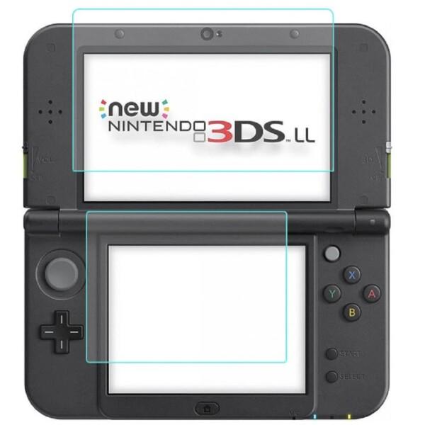 yufulai New ニンテンドー3DS LL専用 液晶保護フィルム 前後保護 自己吸着 キズ修復...