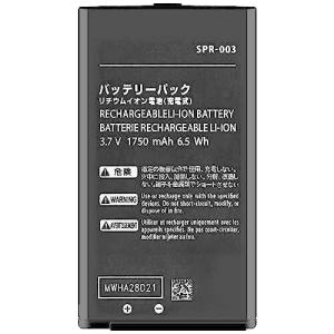 OSTENT バッテリーパック 1750mAh 3.7V 充電式 リチウムイオン Nintendo New3DSLL/XLコンソール用｜supiyura