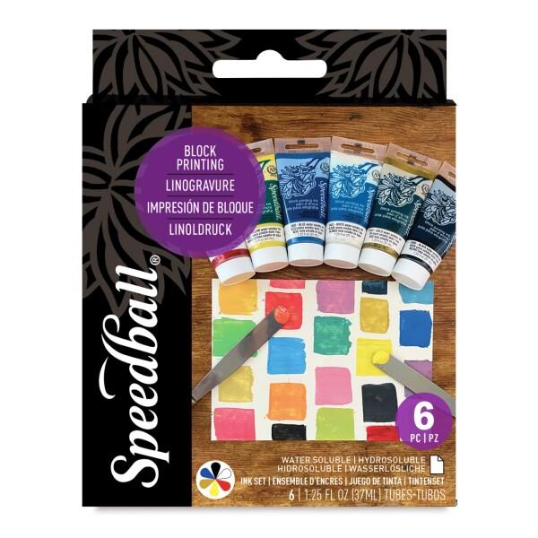 Speedball Block Printing Ink Starter Set by Speedb...