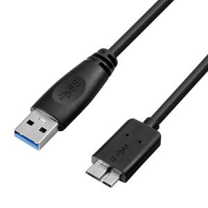 USB 3.0ケーブルMicrob型A公-マイクロB公USB 3.0マイクロケーブル高耐久PVC材質外付けHDD SSDドライブGala｜supiyura