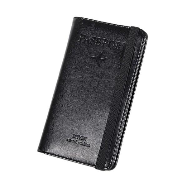 (CjZhyL) パスポートポーチ トラベルパスポートポケット クラッチバッグ 多機能 大容量 RF...